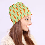 Cute Carrot Pattern Print Beanie