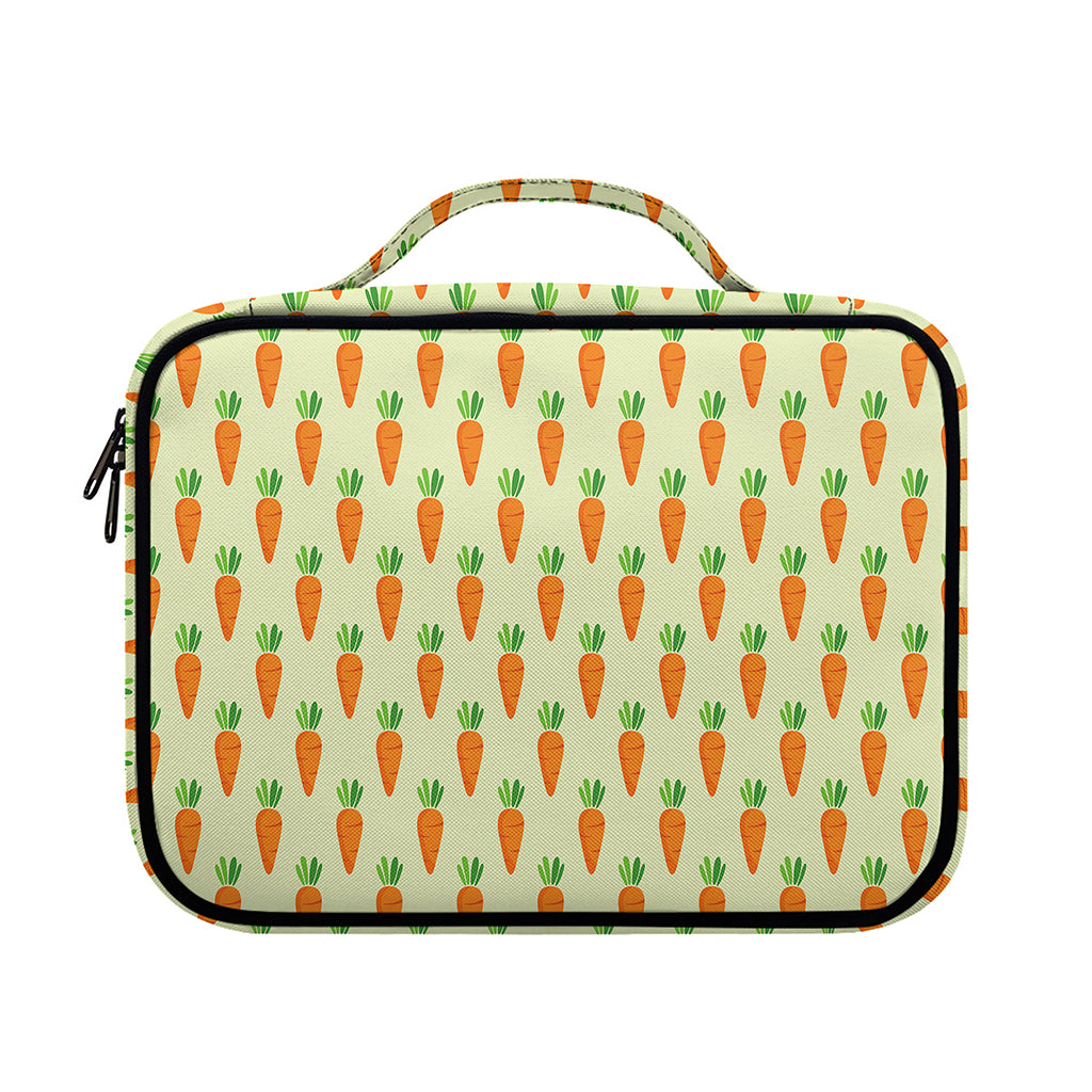Cute Carrot Pattern Print Briefcase Bible Bag