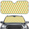 Cute Carrot Pattern Print Car Windshield Sun Shade