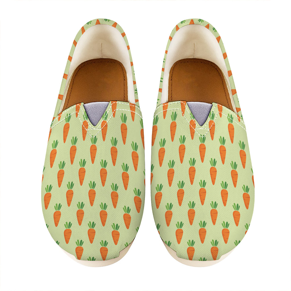 Cute Carrot Pattern Print Casual Shoes