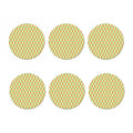 Cute Carrot Pattern Print Coaster Set