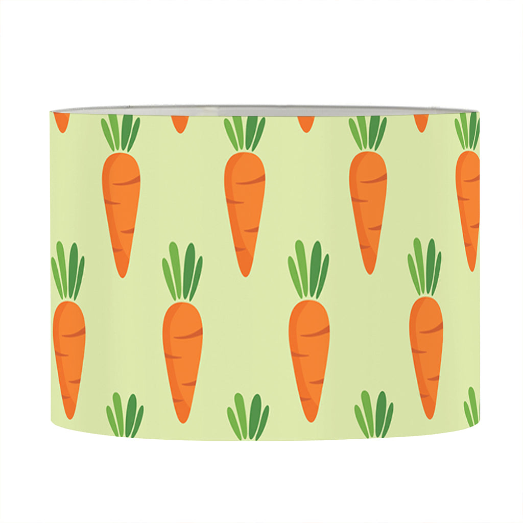 Cute Carrot Pattern Print Drum Lamp Shade
