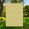 Cute Carrot Pattern Print Garden Flag