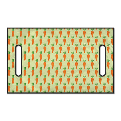 Cute Carrot Pattern Print Golf Cart Seat Cover