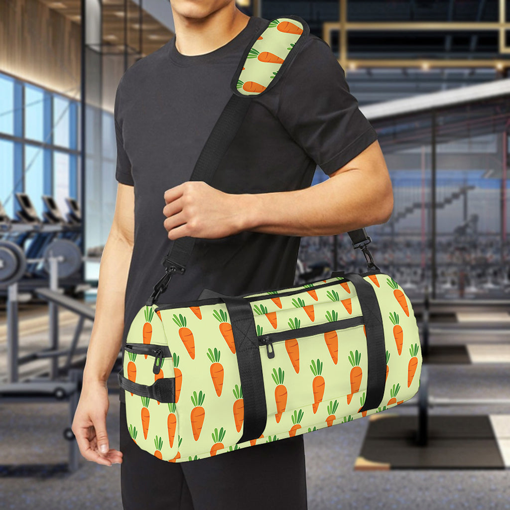 Cute Carrot Pattern Print Gym Bag