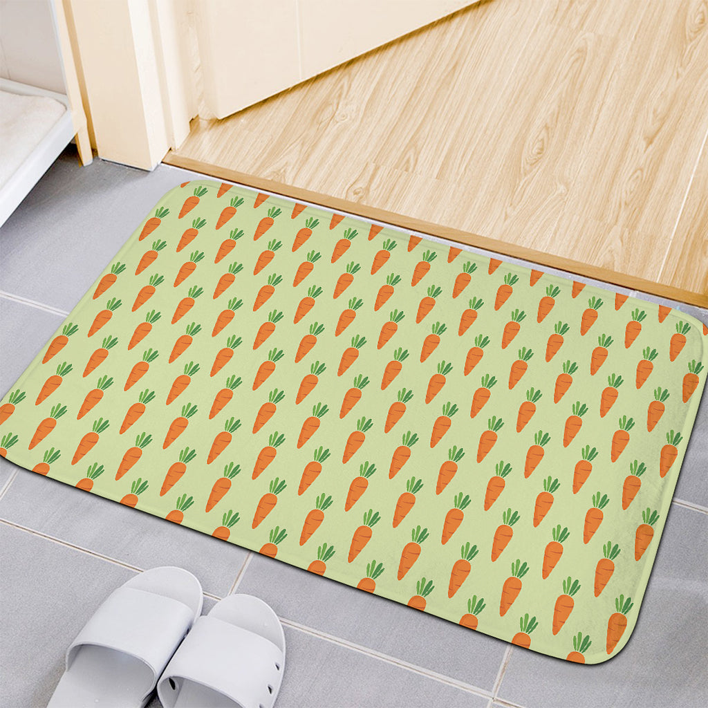 Cute Carrot Pattern Print Indoor Door Mat