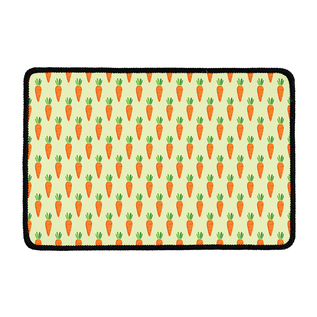 Cute Carrot Pattern Print Kitchen Mat