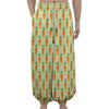 Cute Carrot Pattern Print Lantern Pants