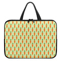 Cute Carrot Pattern Print Laptop Sleeve With Handle