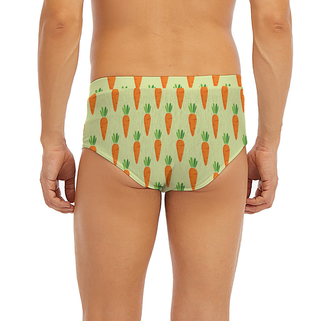 Cute Carrot Pattern Print Men's Briefs