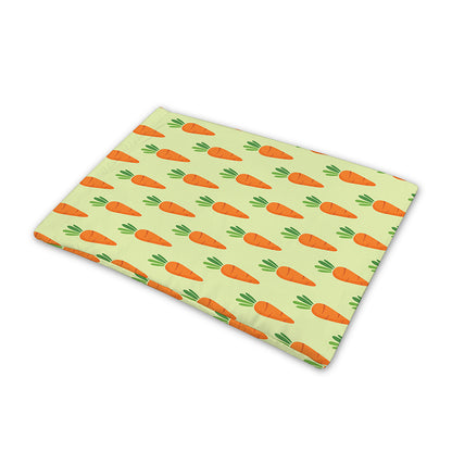 Cute Carrot Pattern Print Pet Cooling Mat Cover