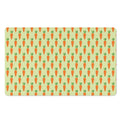 Cute Carrot Pattern Print Polyester Doormat