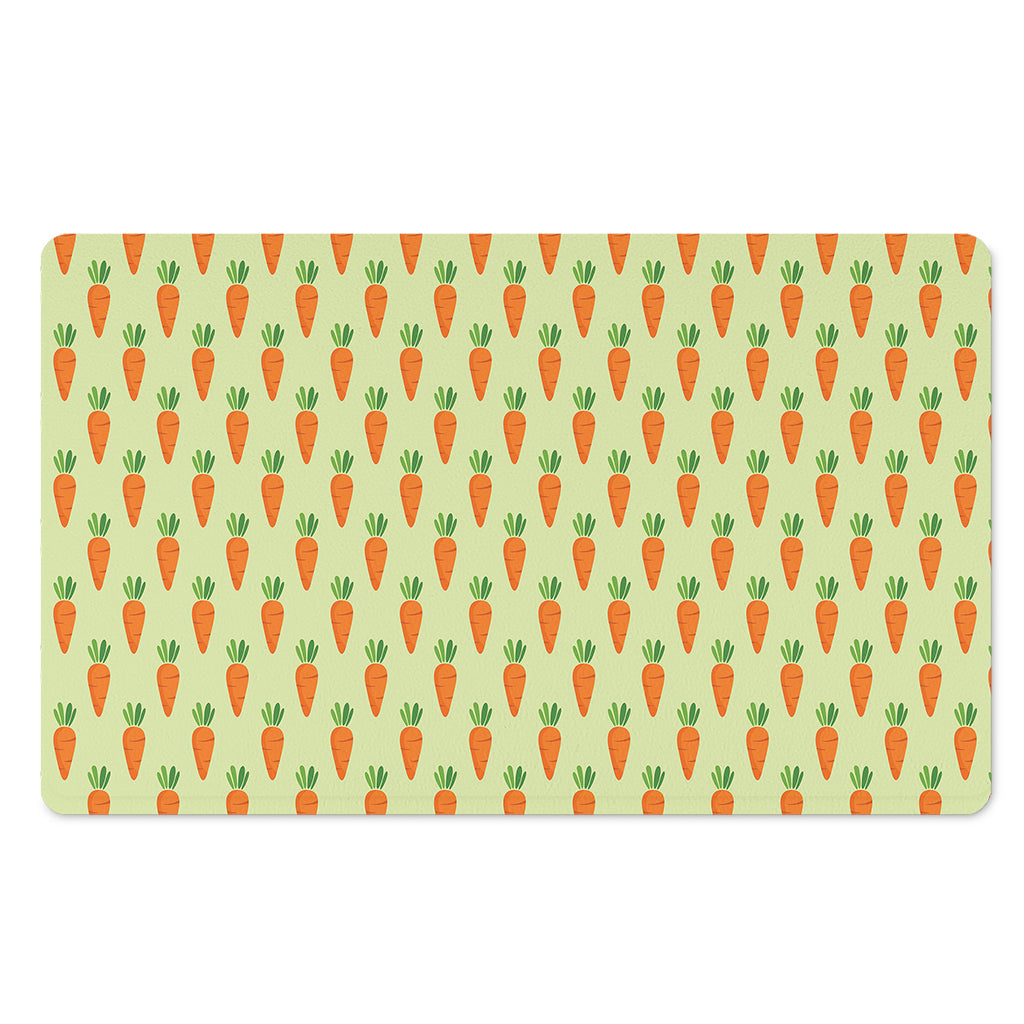 Cute Carrot Pattern Print Polyester Doormat