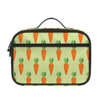 Cute Carrot Pattern Print Portable Lunch Bag