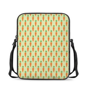 Cute Carrot Pattern Print Rectangular Crossbody Bag