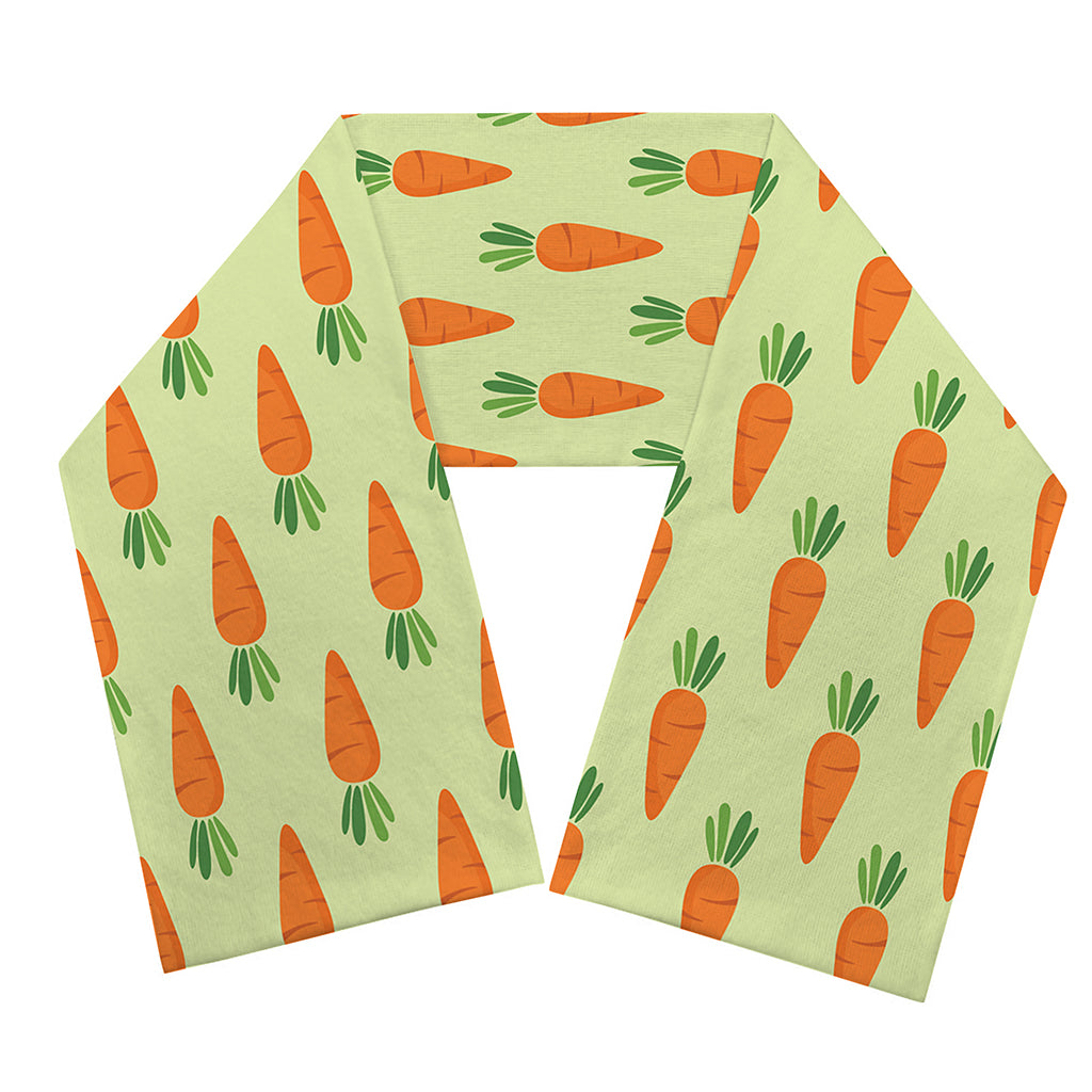 Cute Carrot Pattern Print Scarf