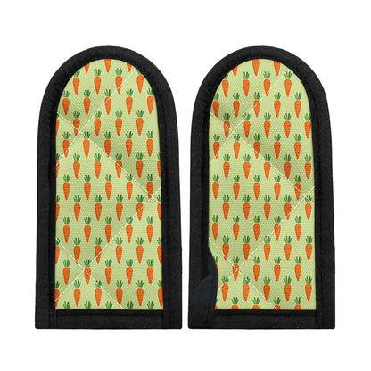 Cute Carrot Pattern Print Skillet Handle Cover