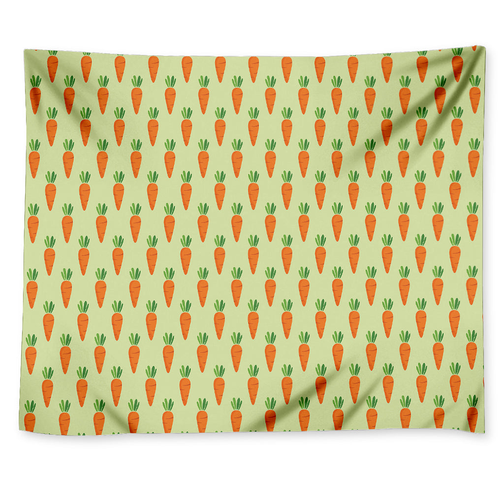 Cute Carrot Pattern Print Tapestry