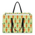 Cute Carrot Pattern Print Utility Tote Bag