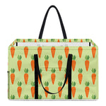 Cute Carrot Pattern Print Utility Tote Bag