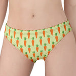 Cute Carrot Pattern Print Women's Panties