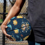 Cute Cartoon Aquarius Pattern Print Basketball