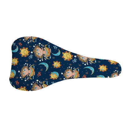 Cute Cartoon Aquarius Pattern Print Bicycle Seat Cover