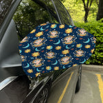 Cute Cartoon Aquarius Pattern Print Car Side Mirror Covers