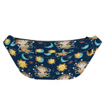 Cute Cartoon Aquarius Pattern Print Fanny Pack