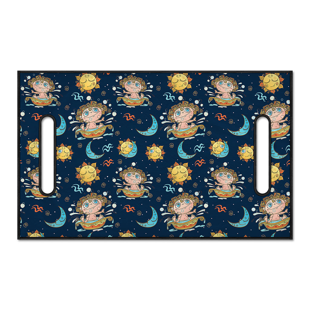 Cute Cartoon Aquarius Pattern Print Golf Cart Seat Cover