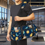 Cute Cartoon Aquarius Pattern Print Gym Bag