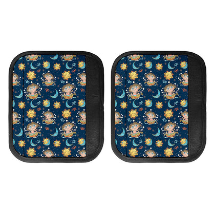 Cute Cartoon Aquarius Pattern Print Handle Covers