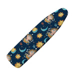 Cute Cartoon Aquarius Pattern Print Ironing Board Cover