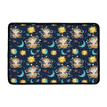 Cute Cartoon Aquarius Pattern Print Kitchen Mat