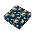 Cute Cartoon Aquarius Pattern Print Outdoor Seat Cushion Cover