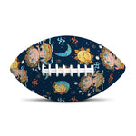 Cute Cartoon Aquarius Pattern Print Rugby Ball