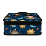 Cute Cartoon Aquarius Pattern Print Small Lunch Bag