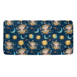 Cute Cartoon Aquarius Pattern Print Towel