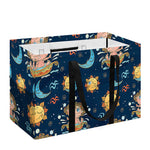Cute Cartoon Aquarius Pattern Print Utility Tote Bag