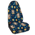 Cute Cartoon Aquarius Pattern Print Waterproof Car Seat Cover