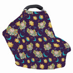 Cute Cartoon Aries Pattern Print Baby Seat Cover