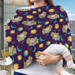 Cute Cartoon Aries Pattern Print Baby Seat Cover