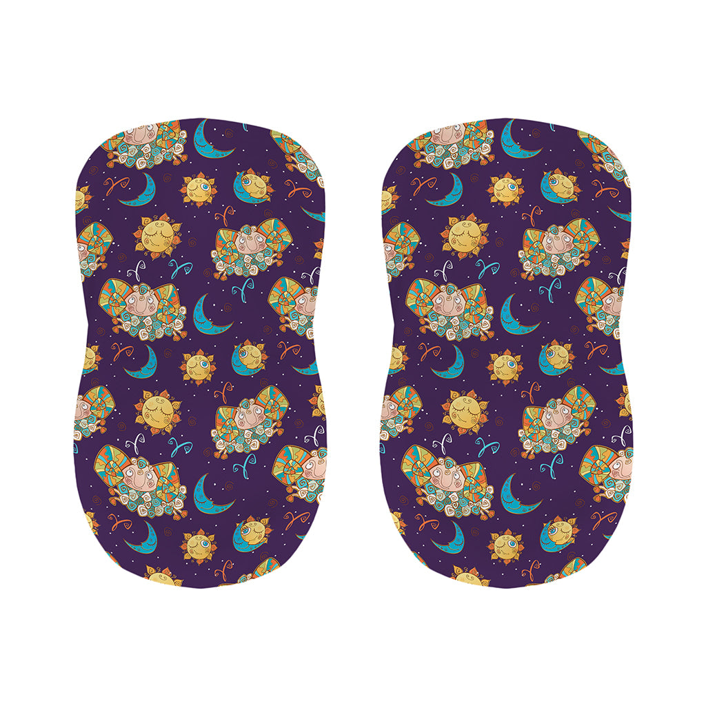 Cute Cartoon Aries Pattern Print Bar Stool Covers