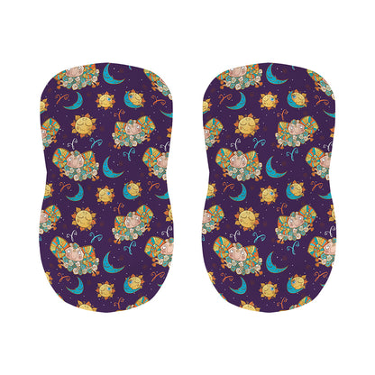 Cute Cartoon Aries Pattern Print Bar Stool Covers