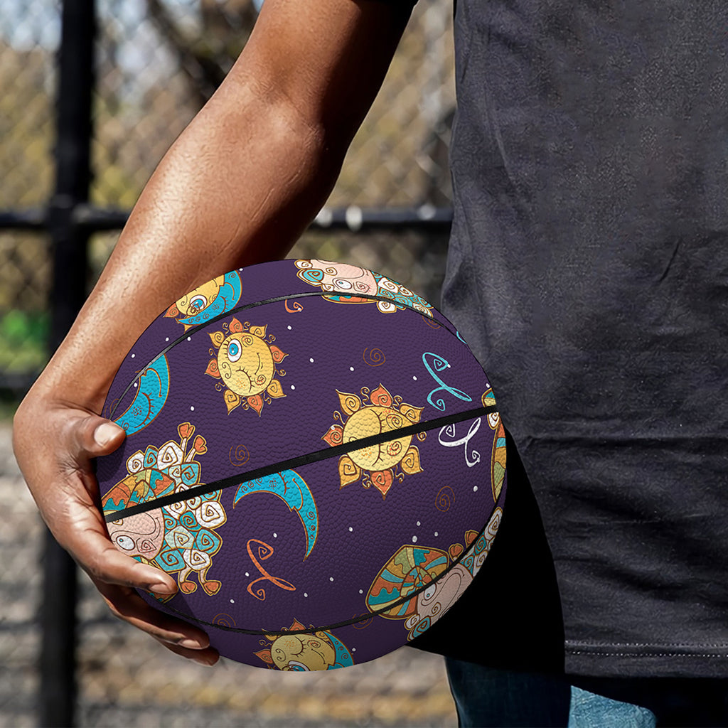 Cute Cartoon Aries Pattern Print Basketball