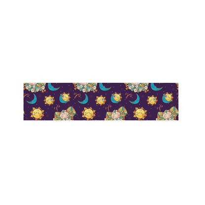Cute Cartoon Aries Pattern Print Bed Runner
