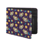 Cute Cartoon Aries Pattern Print Bifold Wallet