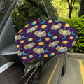 Cute Cartoon Aries Pattern Print Car Side Mirror Covers