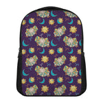 Cute Cartoon Aries Pattern Print Casual Backpack