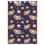 Cute Cartoon Aries Pattern Print Curtain